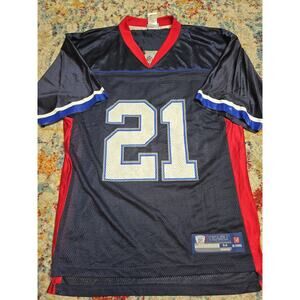 C.J. Spiller Buffalo Bills #21 Navy Blue Reebok Onfield NFL Jersey Size Medium